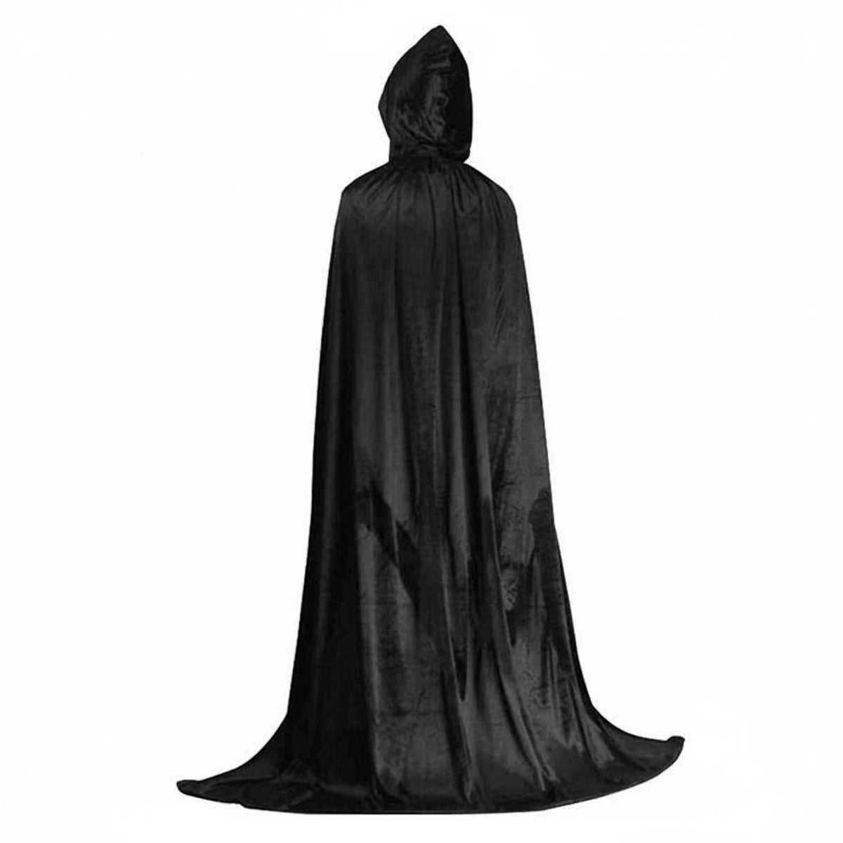 Hooded Cloak Multi-Purpose Cosplay Full-Length Robe All-Gender Fit for Adults