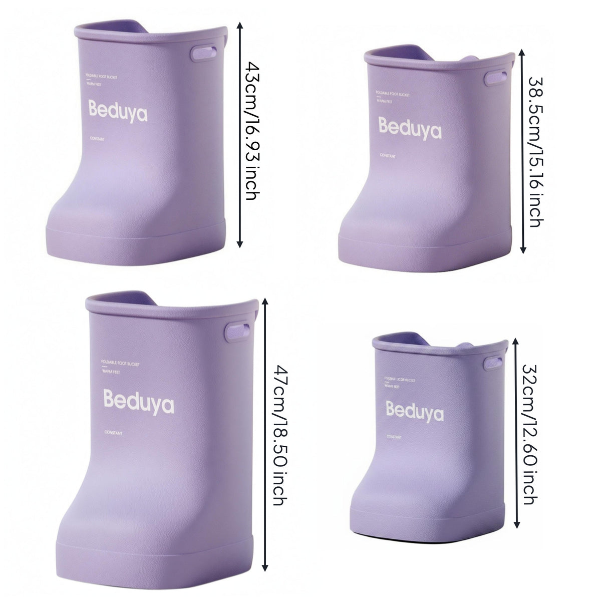 Foldable Foot Soaking Container Integrated Handle Leg Soaking Container Easy