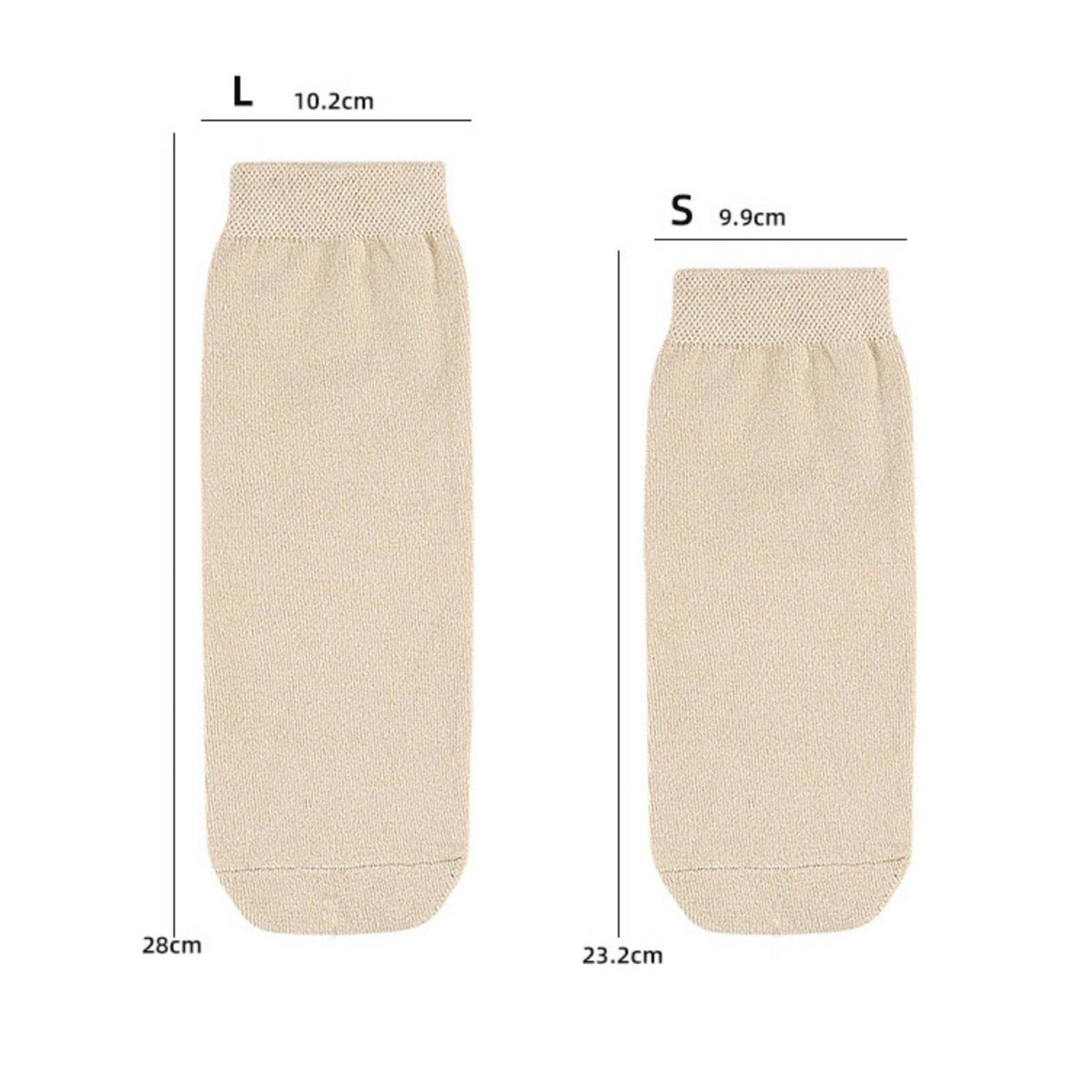 Elastic Prosthetic Stocking Sleeve Flexible Knitted Stretch Sleeve Hemmed Border