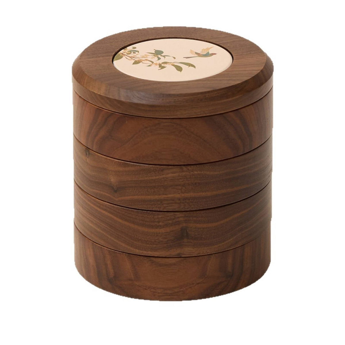 Rotating Jewelry Box Elegant Jewelry Box with Compartments Organized for Bedroom