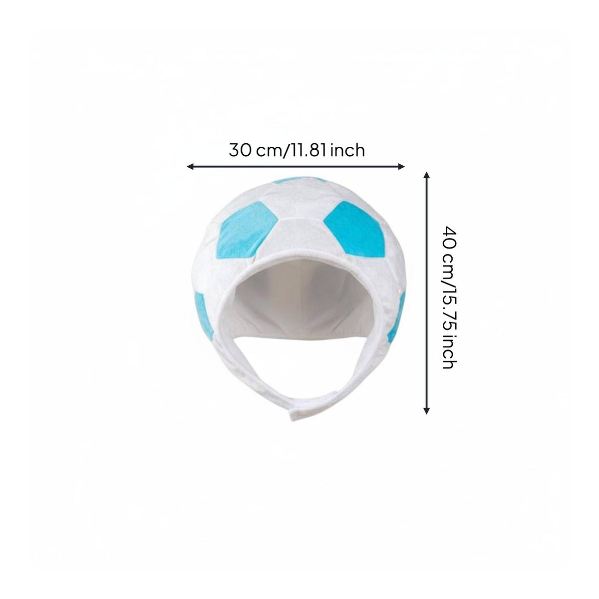 Soft Football Head Cover Long-Lasting Soft Football Headgear Adjustable Chin