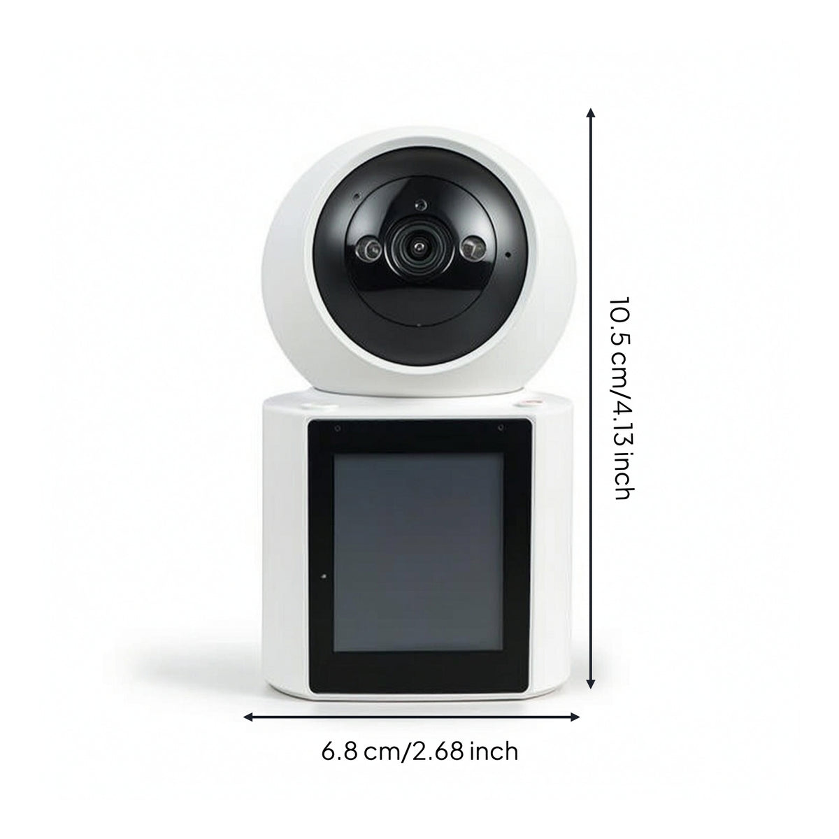 Visual Communication Device with Monitor Single-Button Door Phone for Families, Home