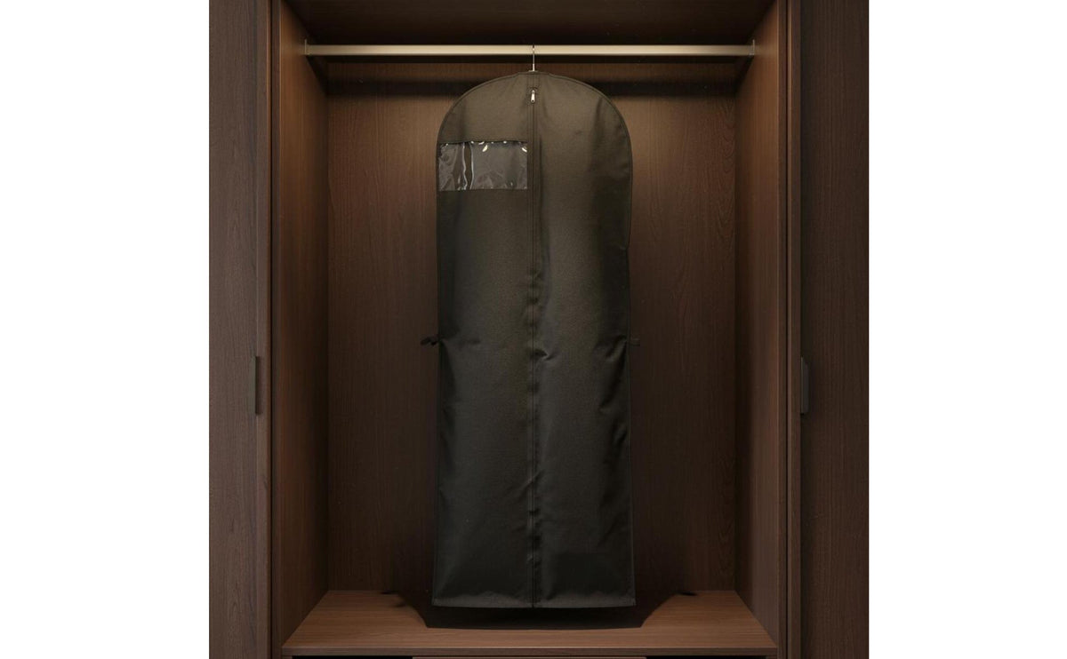 Wedding Dress Storage Bag Dustproof Hanging Garment Bag Portable Foldable Dress Protector for Jet-Setters