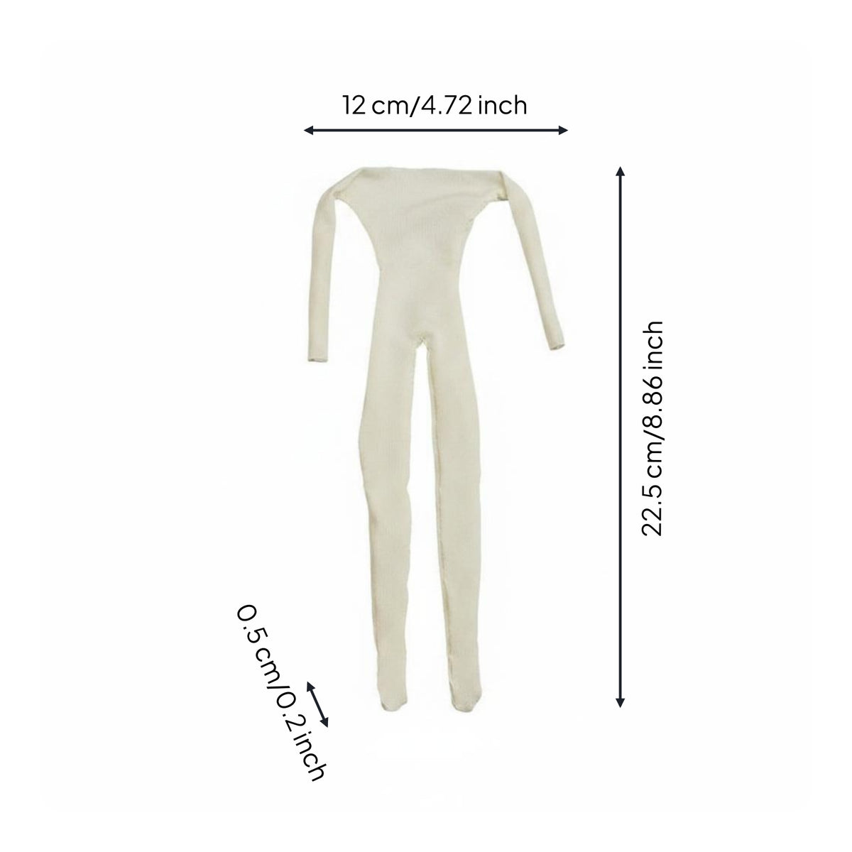 Dye-Blocking Dye Migration Bodysuit Single Piece Full-Length Sleeves Bodysuit