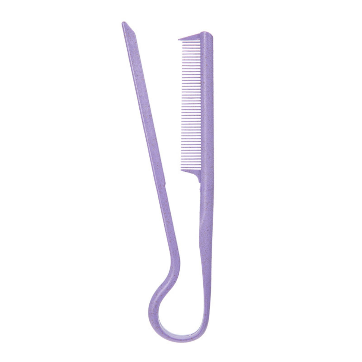 Foldable Hair Straightening Comb V-Shaped Straightening Comb Easy to Clean