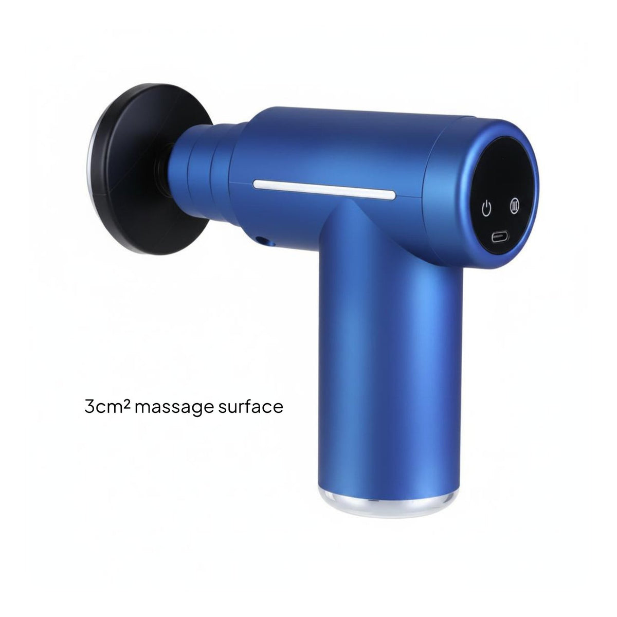 Deep Tissue Percussion 6 Interchangeable Heads Handheld Muscle Massager