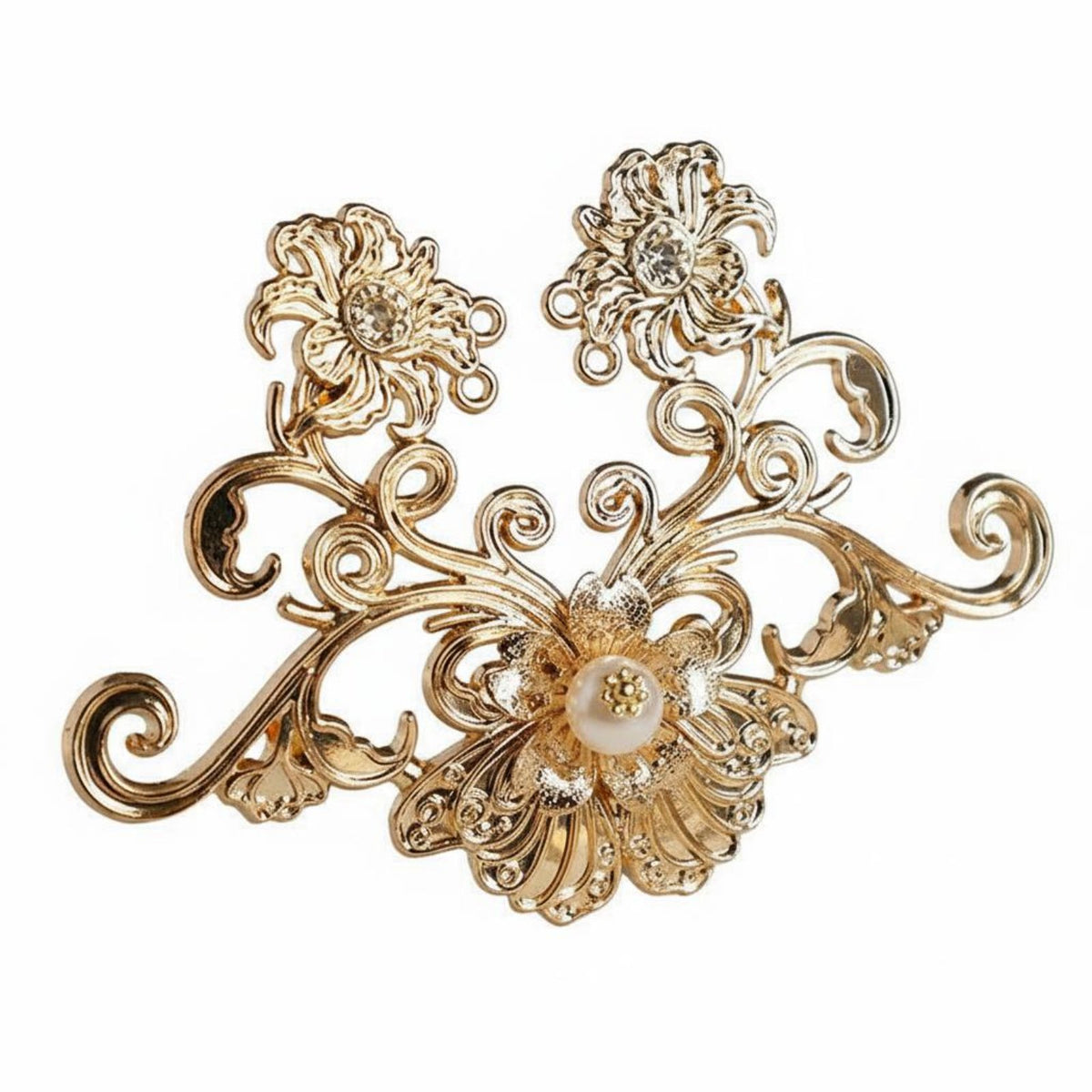 Chinese Traditional Headpiece Festive Chinese Traditional Hair Crown Chinese Traditional Hair Crown All-Match Tang Design Tiara