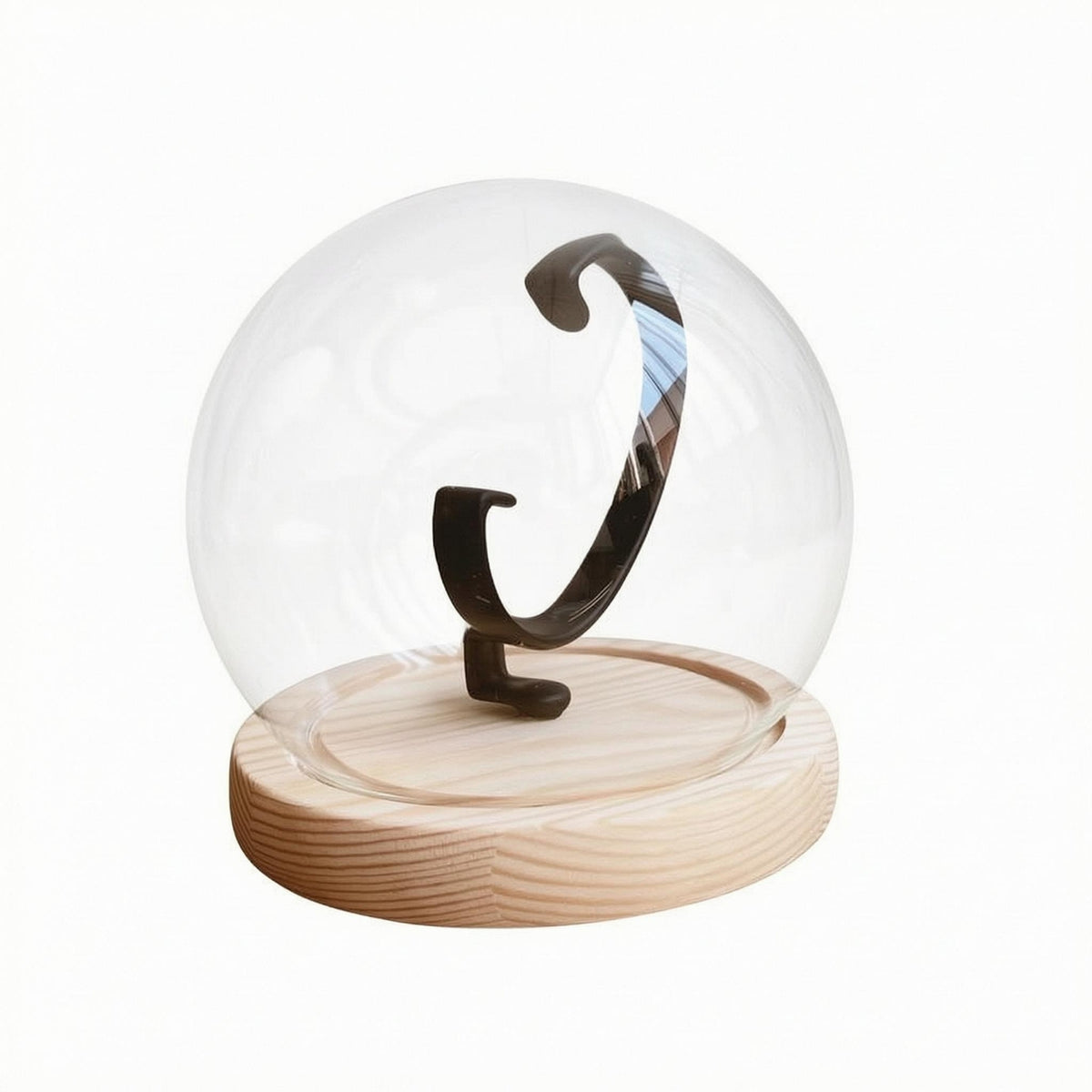 Single Watch Showcase Lightweight Watch Dome Display Modern and Minimalist