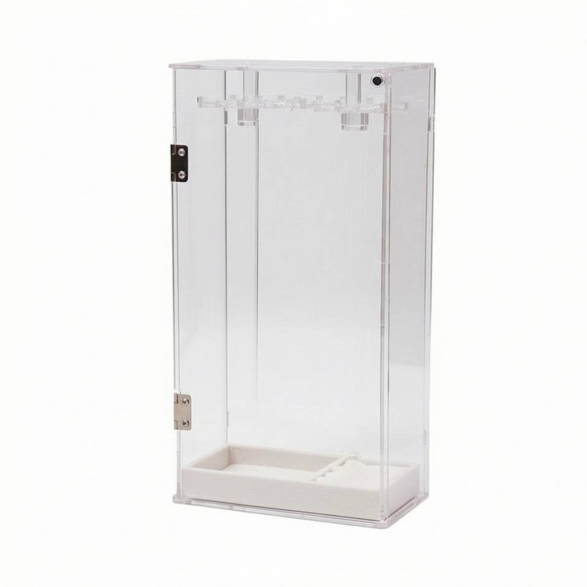 Necklace Display Box Transparent Acrylic Necklace Box Compact Organizer