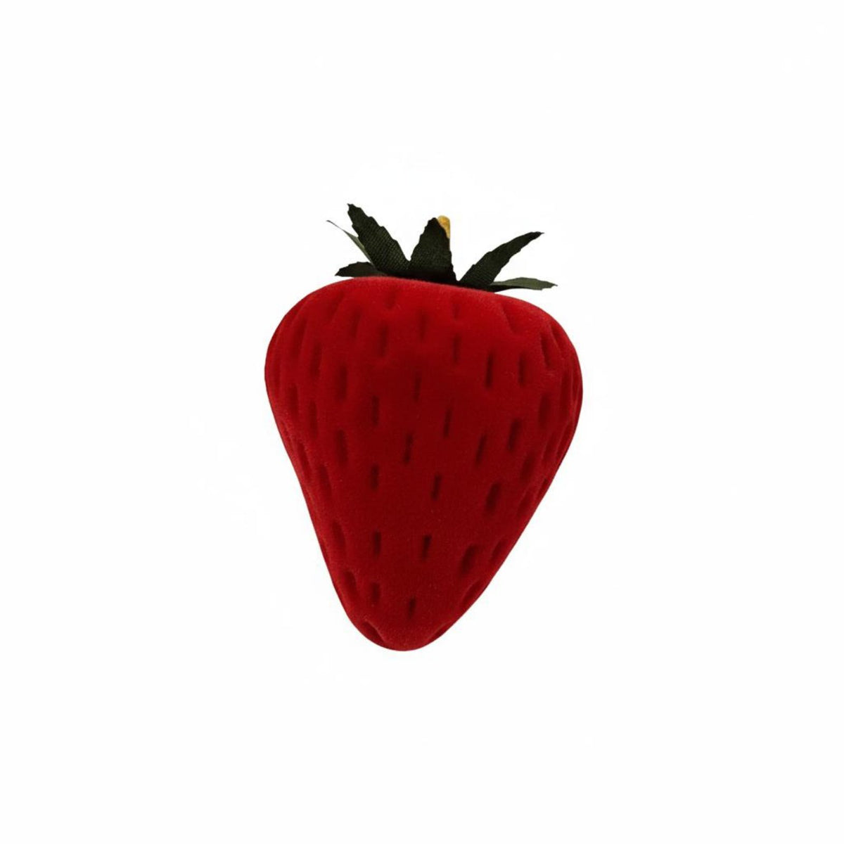 Strawberry Band Box Romantic Fruit Shaped Band Holder Memorable Presentation