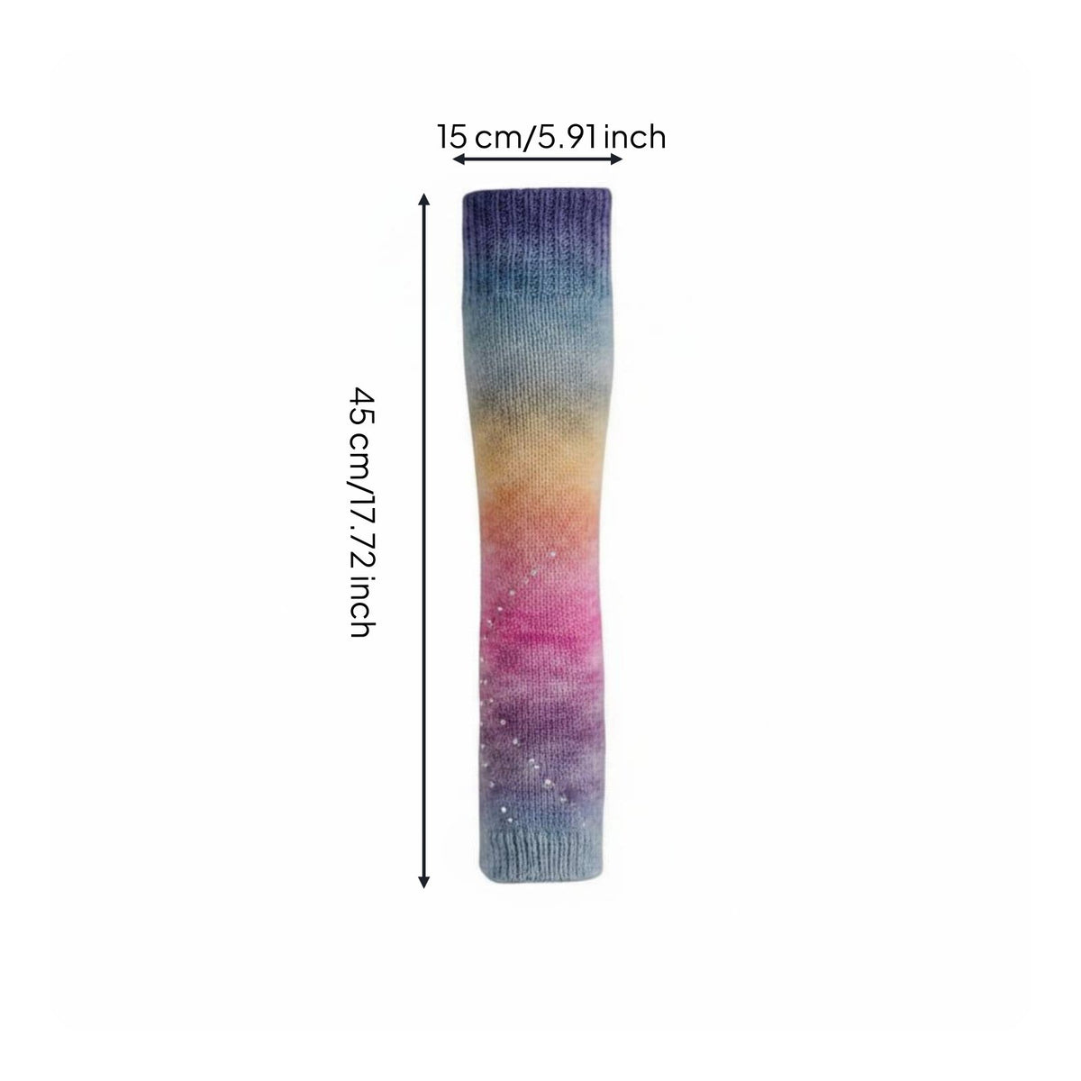 Figure Skating Leg Warmers Warm Training Wear Thick Ice Sports Apparel for Competition