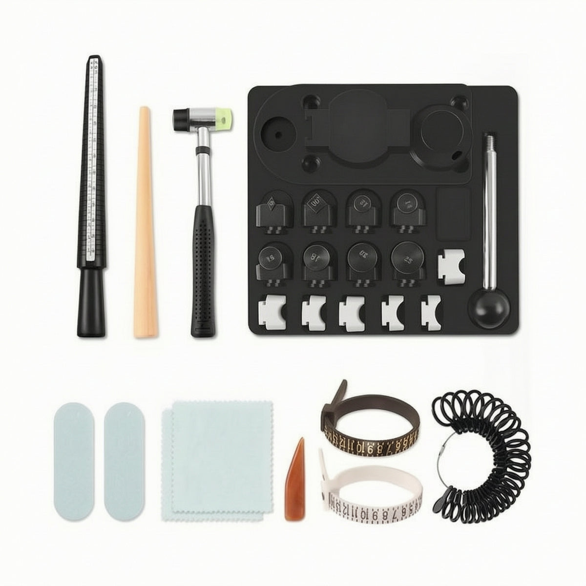 Band Bender with Measuring Tools Precision Kit Compact for Jewelers