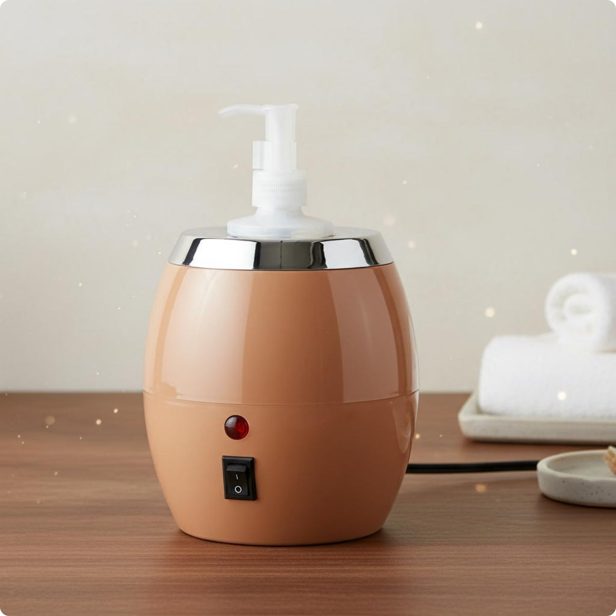 Massage Oil Warmer Constant Temperature Massage Oil Heater Aluminum Alloy Liner