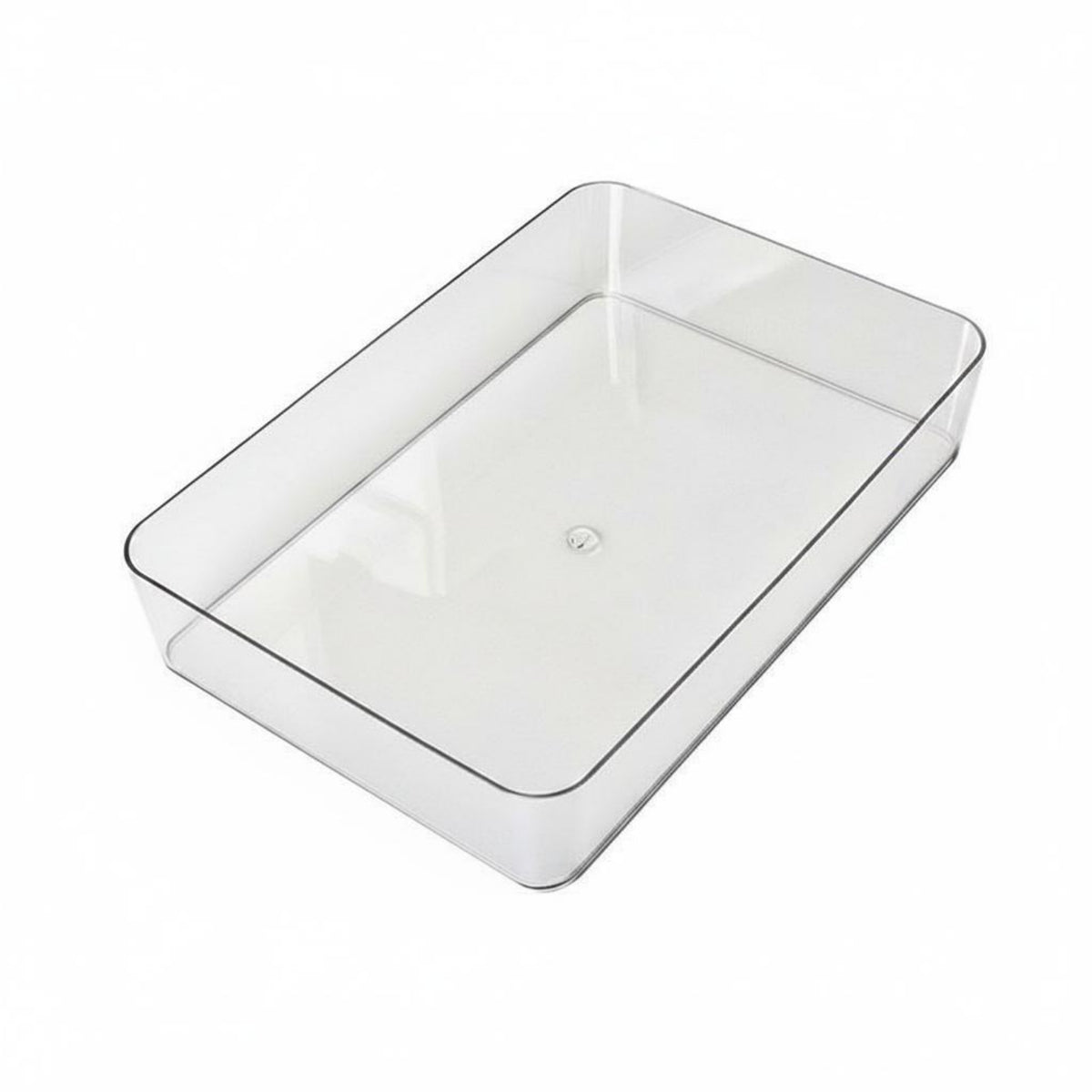 Cosmetic Storage Box Compartmentalized Vanity Storage Tray Easy to Clean