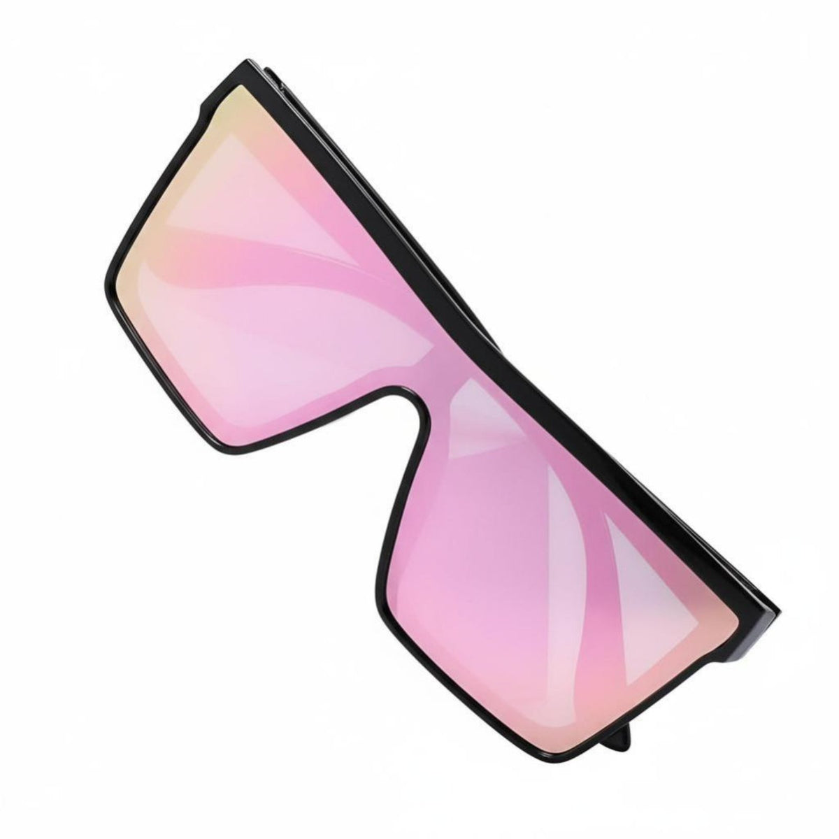 Oversized Punk Sunglasses, Shield Frame, Stylish Protection, Outdoor Cycling, Unisex Edgy Look