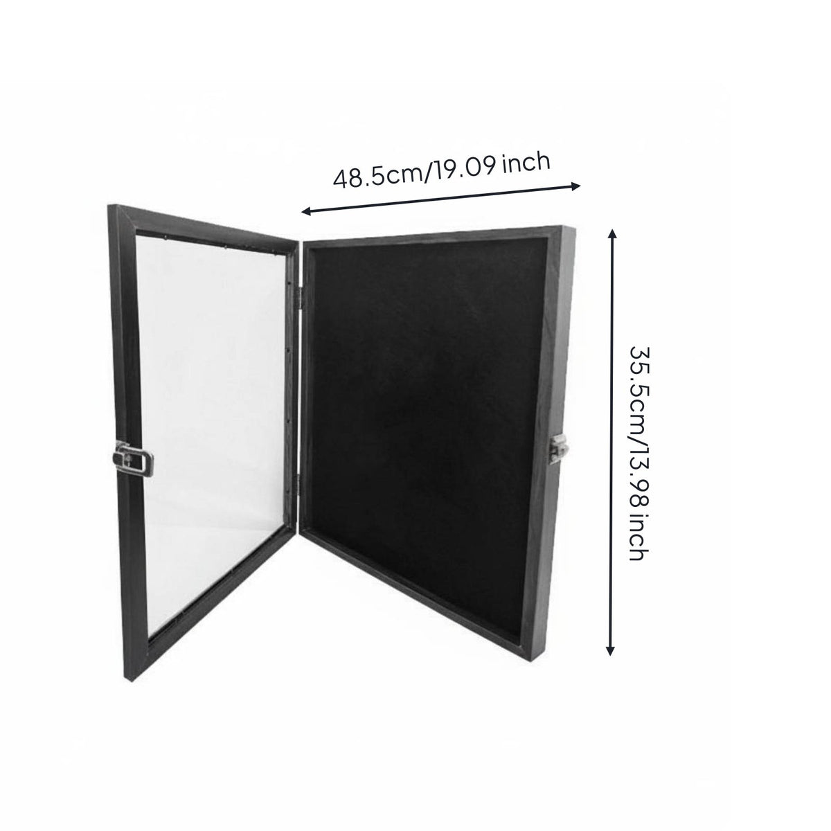 Pin Display Frame Transparent Front Award Display Case Dust Protection Home Decor