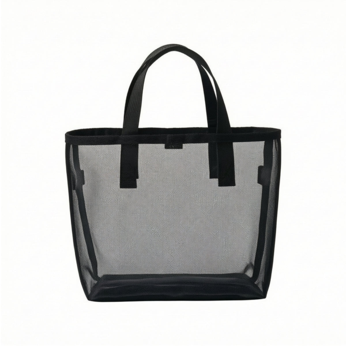 Mesh Tote Bag Breathable Mesh Bag with Zipper Travel-Friendly for Gym, Travelers