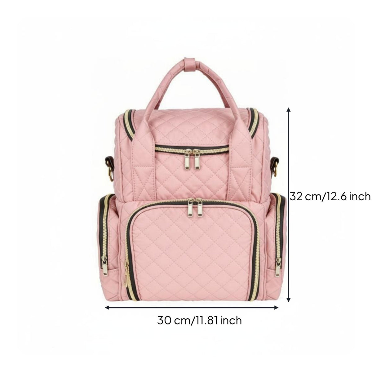 Nail Polish Organizer Bag Easy to Clean Toiletry Pouch Shockproof for at Home