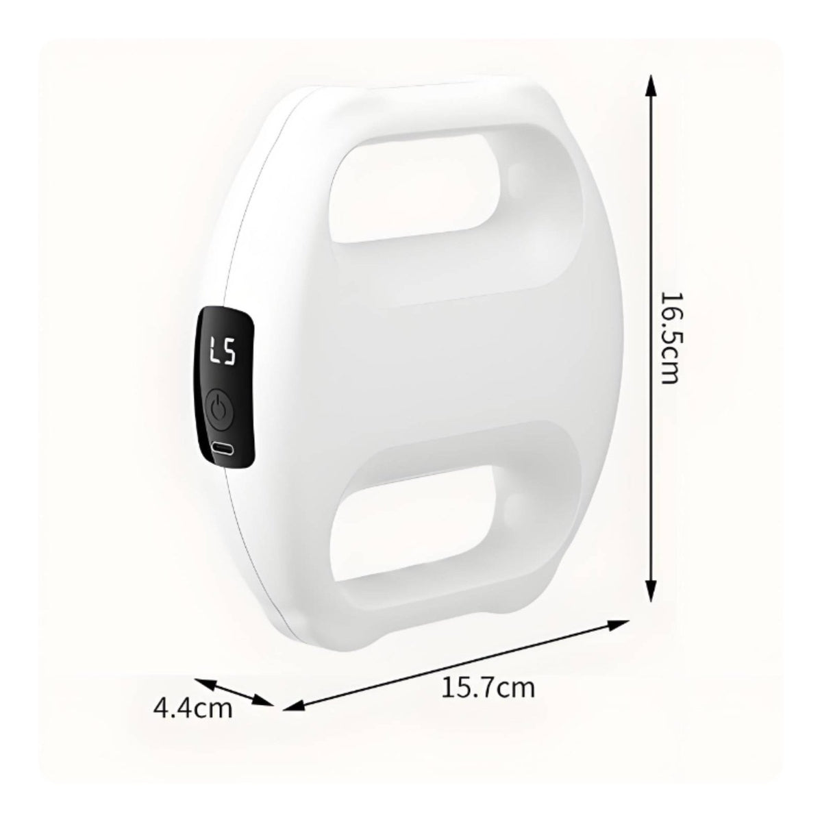 Vibrating Massage Hoop High-Frequency Vibration Abdominal Massage Belt Portable