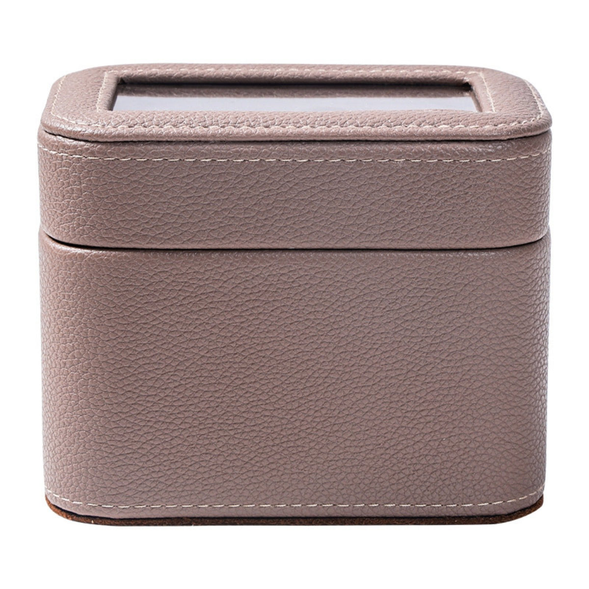 Portable Watch Holder Safeguarding Interior Portable Watch Organizer Long-Lasting Construction Clean-Clear