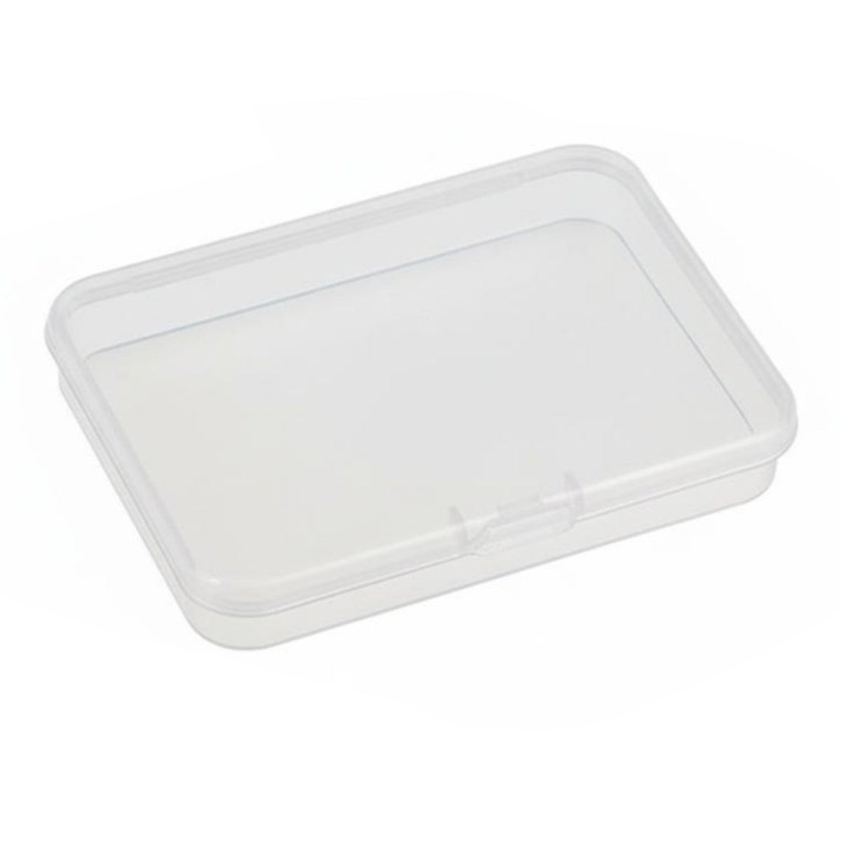 Clear Plastic Box with Lid Stackable Plastic Sample Box Dustproof for Hobbyists