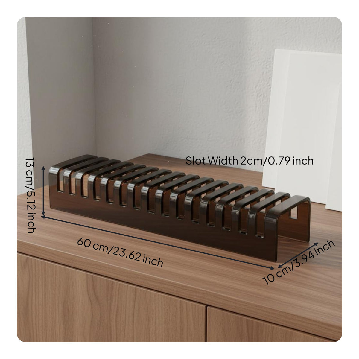 Acrylic Tile Display Stand High Clarity Building Material Sample Holder