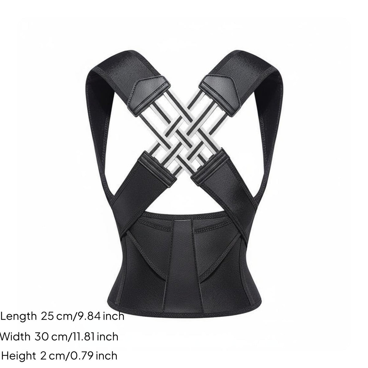 Back Posture Corrector Muscle Memory Hunched Back Correction Belt Washable