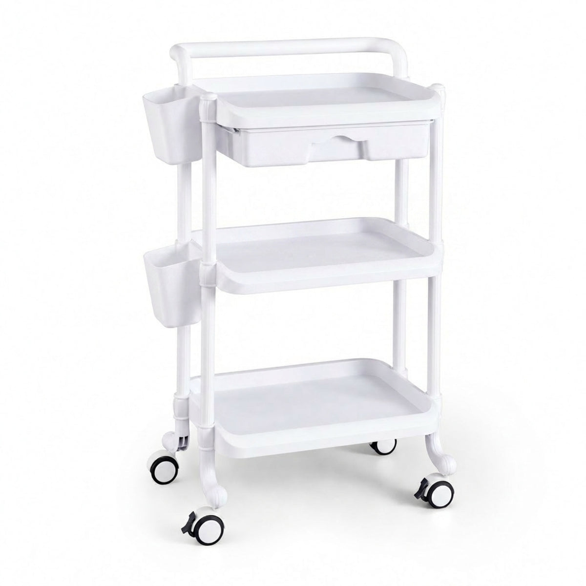 Beauty Trolley Versatile Salon Trolley Heavy Duty for Clinics, Nail Technicians