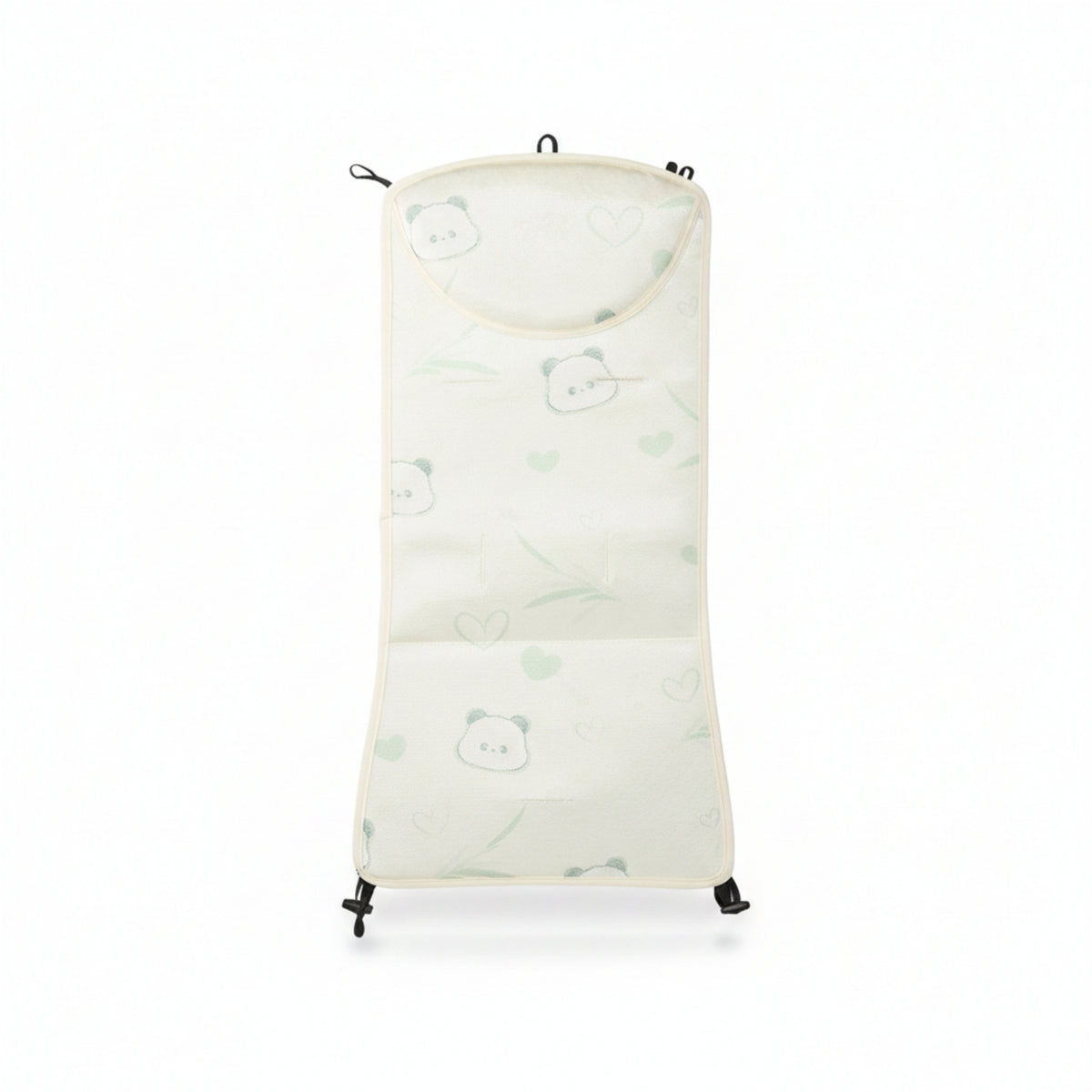 Ice Silk Stroller Cushion Headrest Area Contoured Seat Liner Fitted