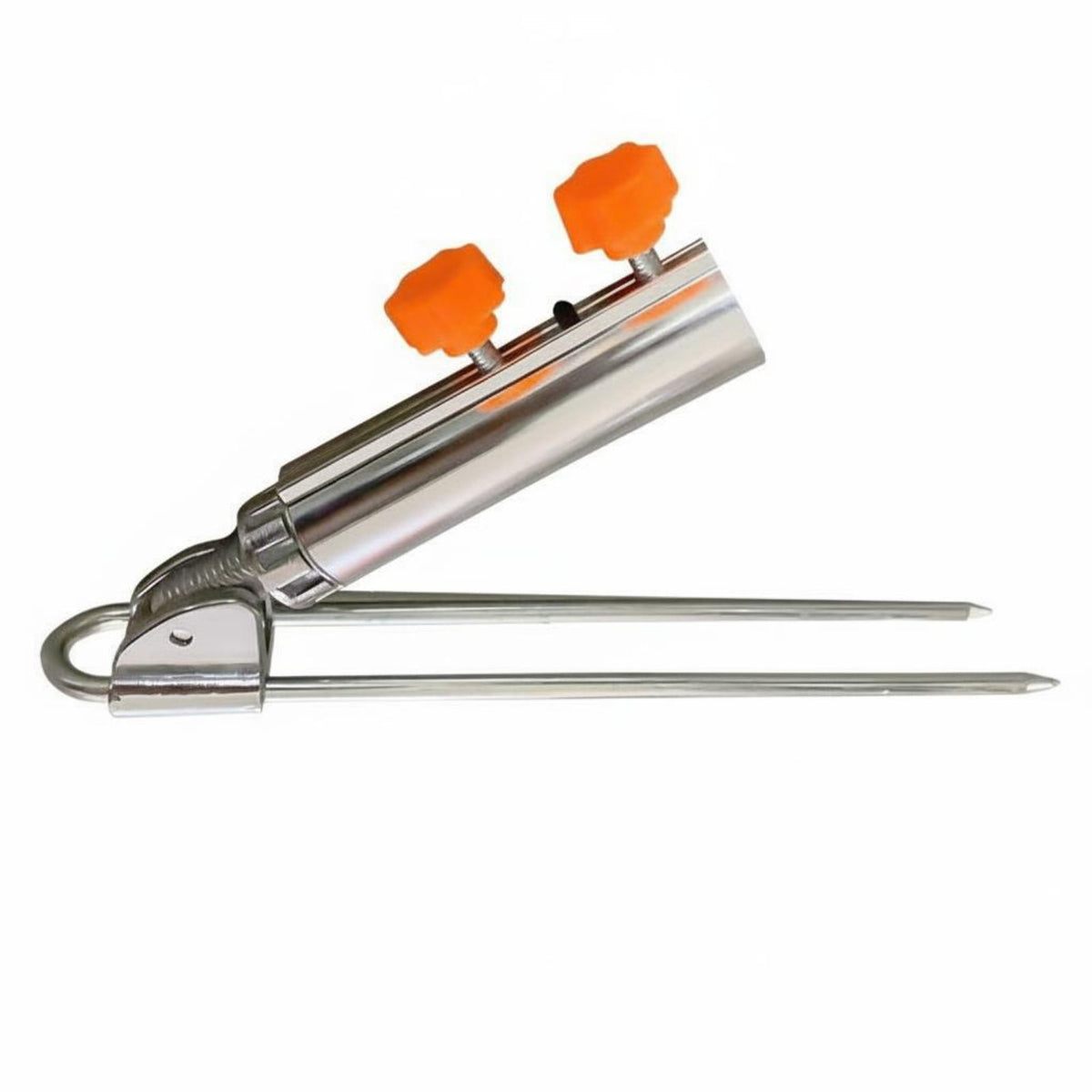 Ground Stake Rod Holder Portable Fishing Rod Ground Stand Metal Fishing Pole Stake Wear-Resistant Easy to Use for Lakeside