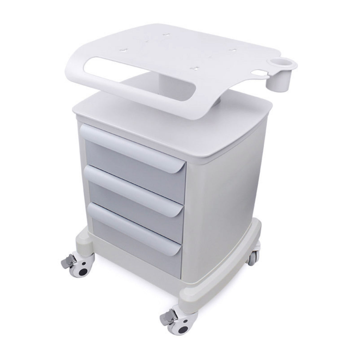 Beauty Trolley Wheeled Cabinet with Drawers 3-Drawer for Salons, Treatment Rooms