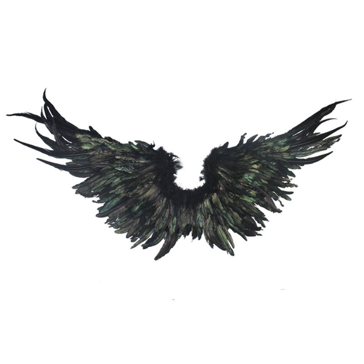 Costume Wing Prop with Shoulder Straps Large Feathered Appendages with Shoulder Straps Ready-to-Wear for Artists, Photo Shoots