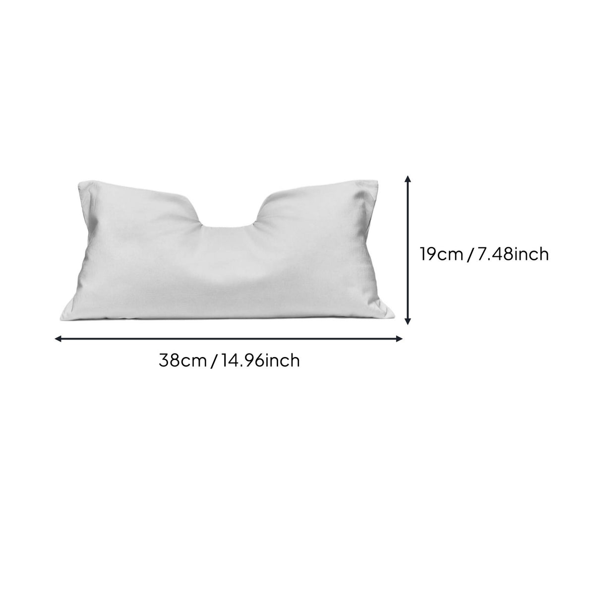 Anti-Wrinkle Beauty Pillow Ergonomic Design for Spa, Side Sleepers