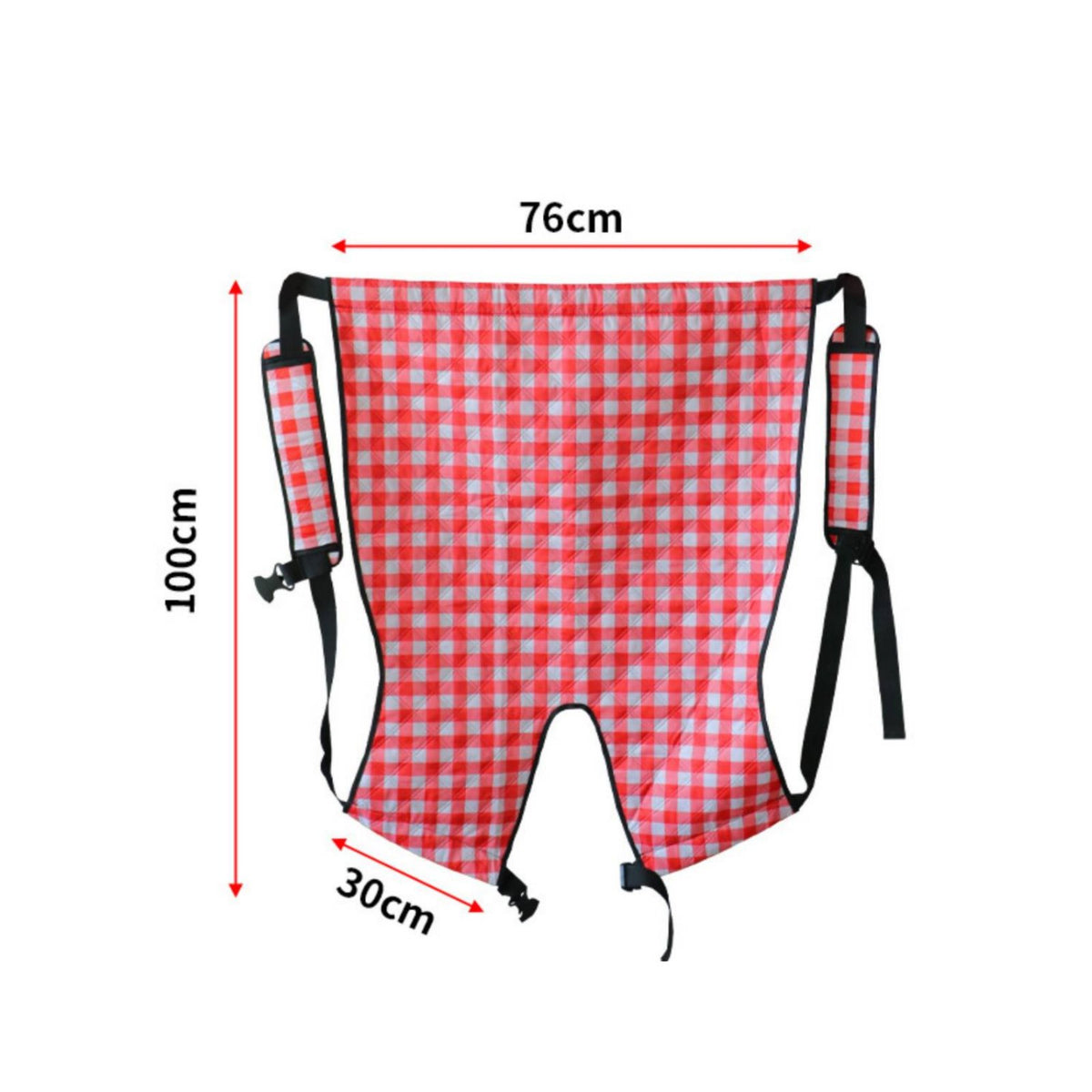 Stair Climbing Transfer Belt Reduces Strain Elderly Mobility Support Harness Adjustable Straps Adult Carrier for Caregivers