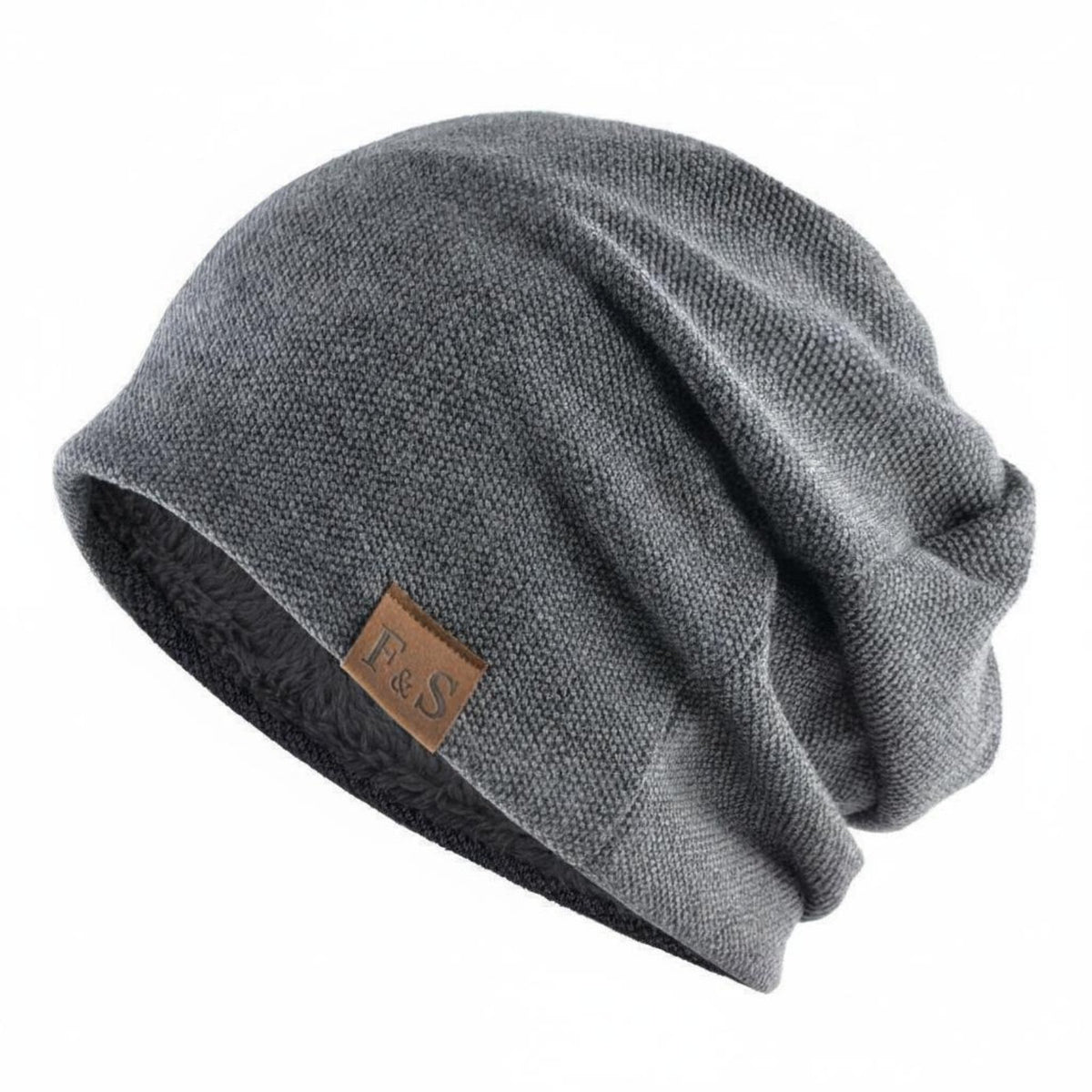 Double Layer Sleep Cap Soft & Comfortable Chemo Headwear Breathable for Post-Surgery Patients, People with Hair Loss, Sleeping, Winter, Home