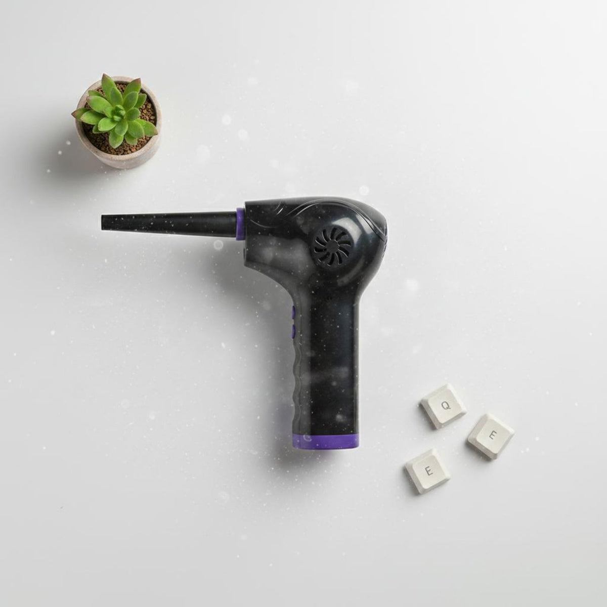 Cordless Air Duster Multiple Nozzles Wireless Dust Cleaner Multi-Nozzle