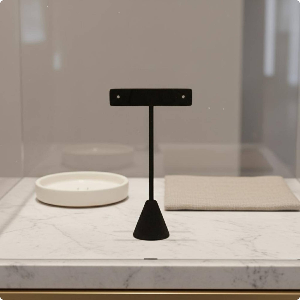 Earring Display Stand Black Earring Display Holder Simple
