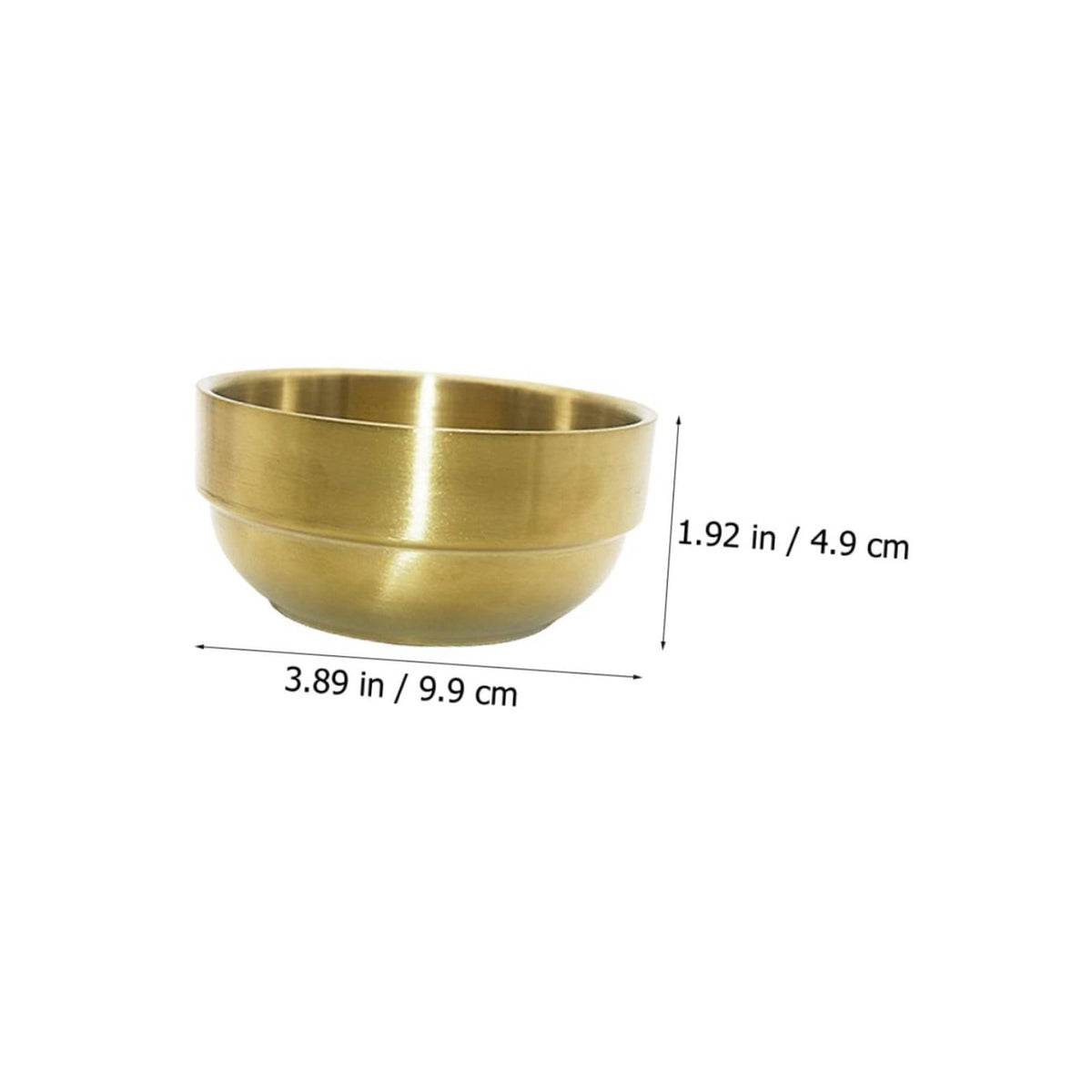 Stainless Steel Shaving Bowl Long-Lasting Shaving Soap Bowl Portable