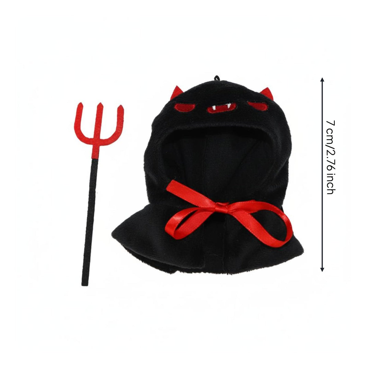 Stuffed Toy Halloween Outfit Soft Material 10cm Doll Clothes Set Easy to Wear