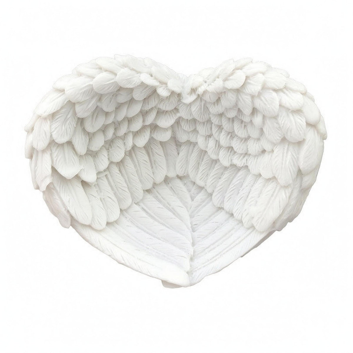 Heart-Shaped Resin Dish Layered Design Bird-Like-Shaped Resin Bowl Decorative