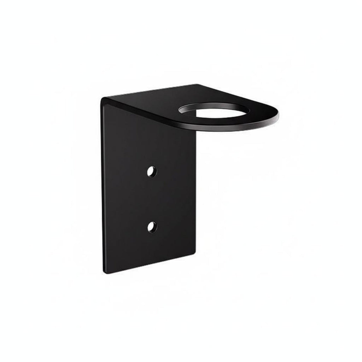 Space-Saving Shampoo Dispenser Bracket Drill-No-Cost Installation Shower Pump Bottle Holder Brushed Finish for Renters, Restroom