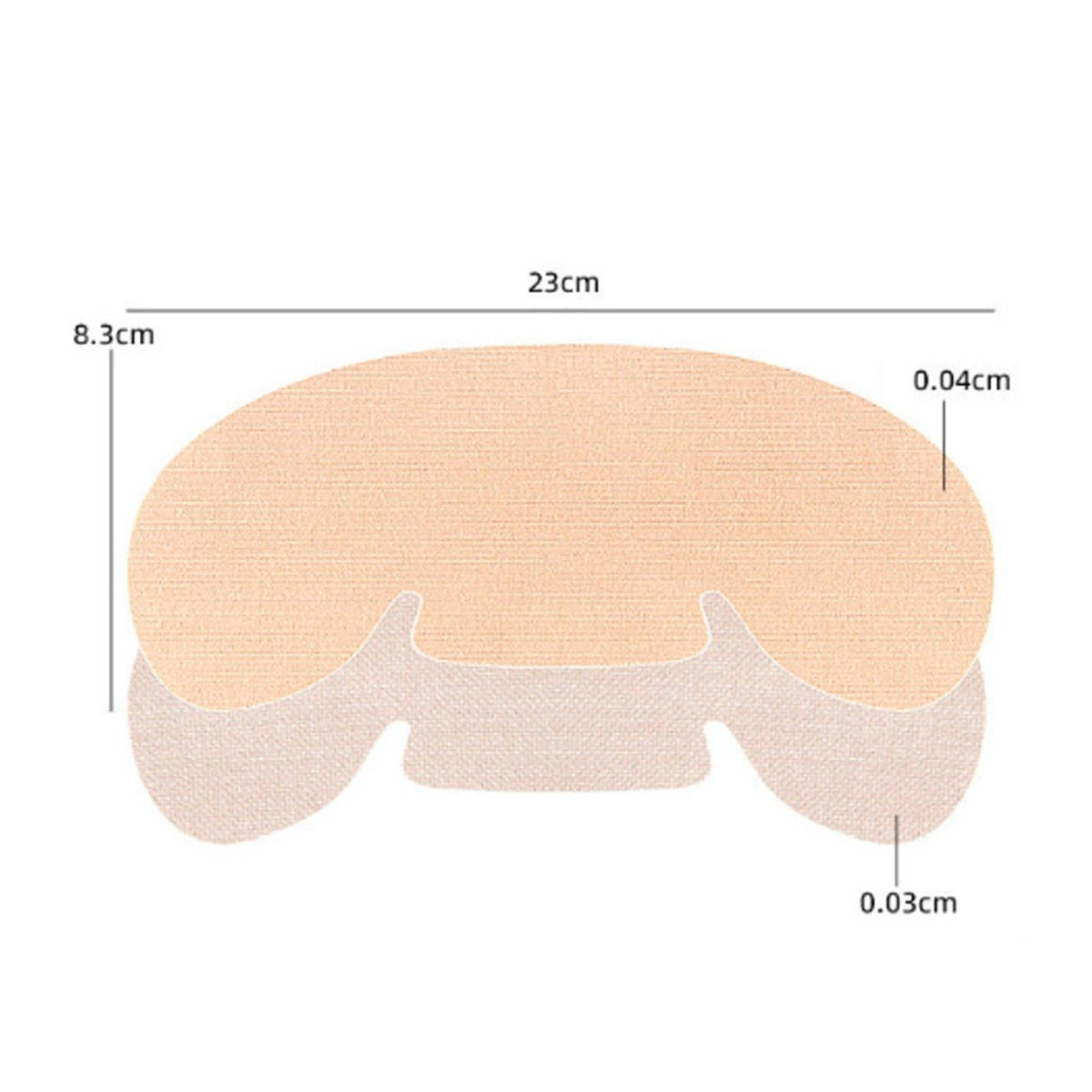 10 Pieces Hat Sweat Pad Removes Cleanly Hat Sweat Liner Soft for Sports