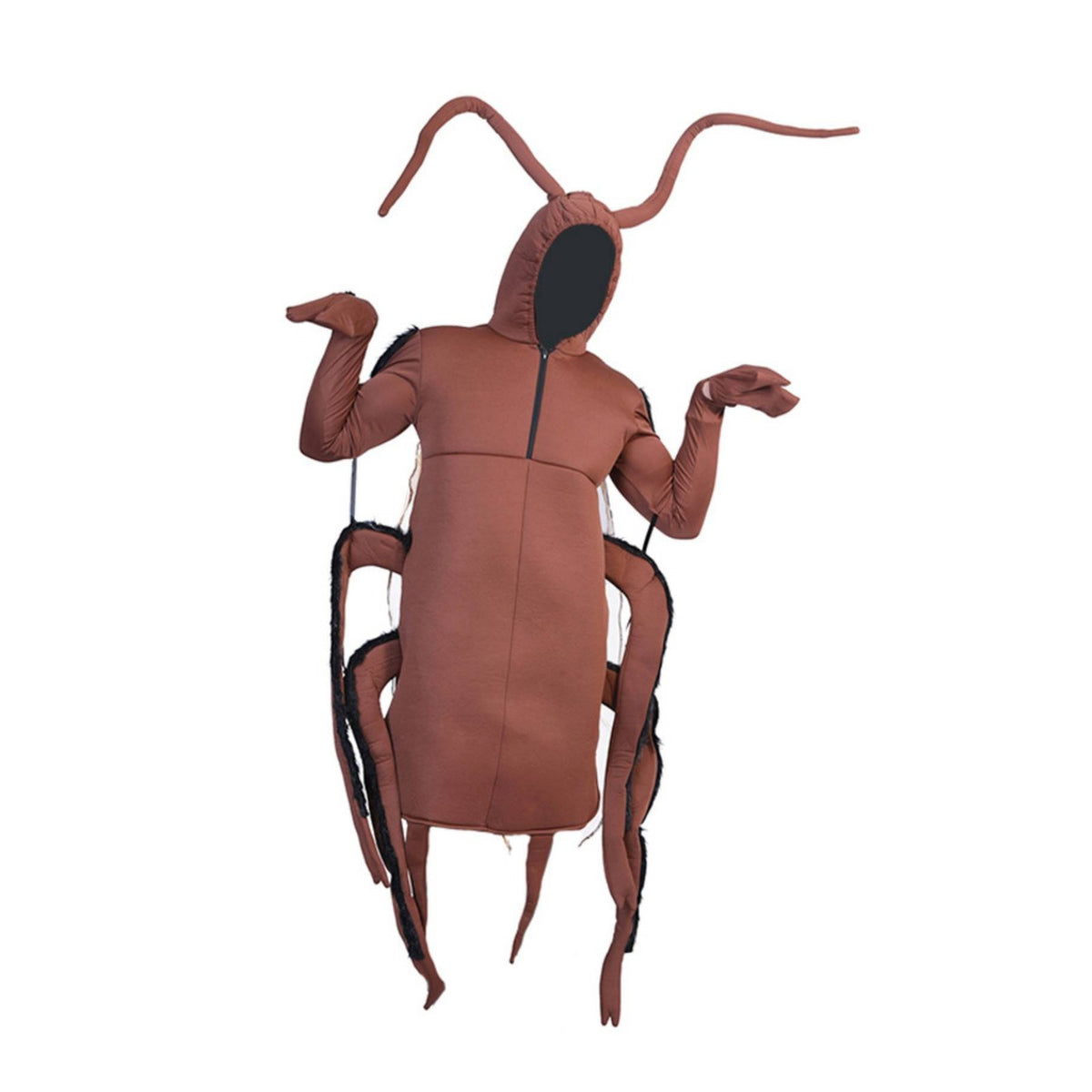 Cockroach Costume Hilarious Funny Gift Roach Jumpsuit Loose Fit for Halloween