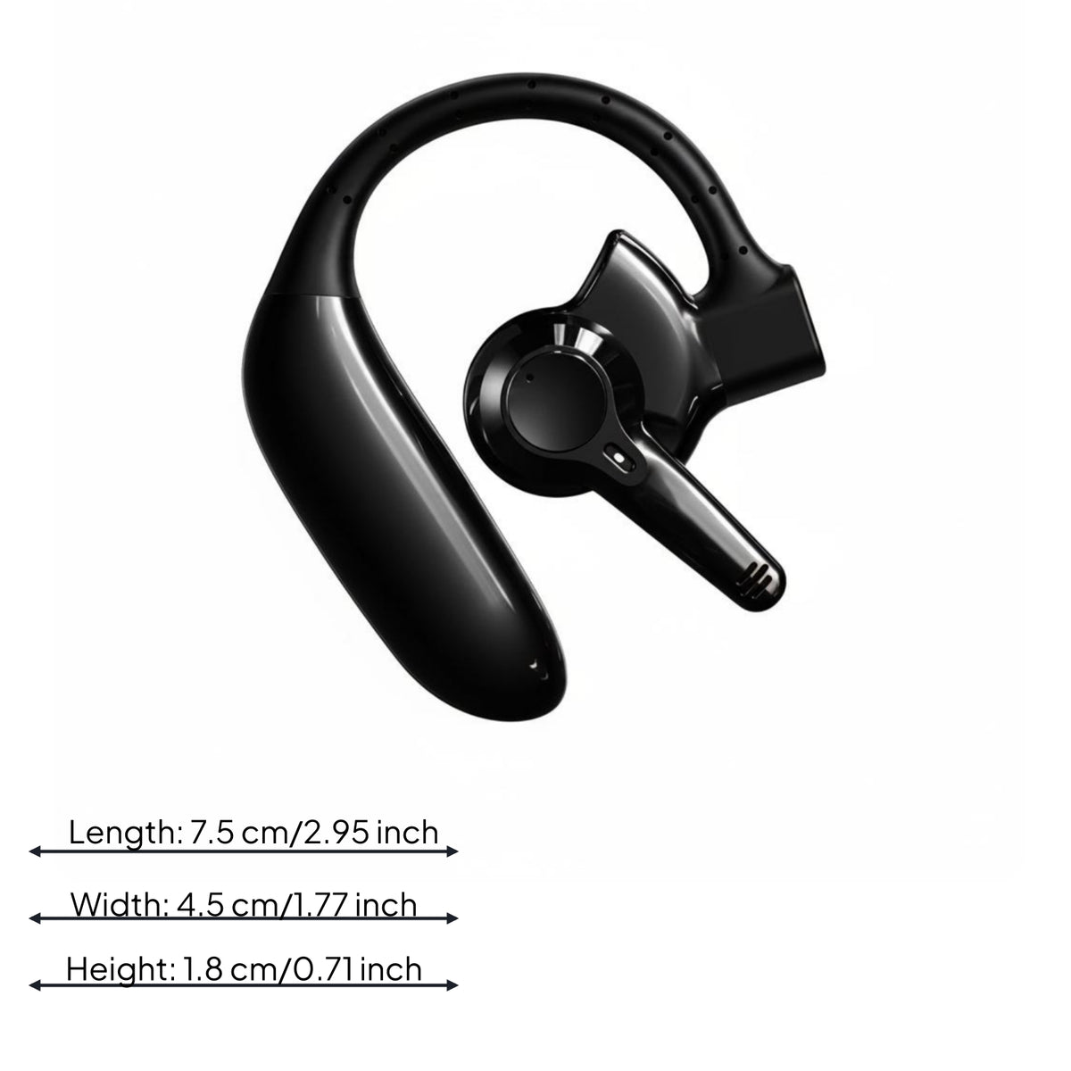 Bluetooth Digital Chip Single Ear Hearing Amplifier for Seniors