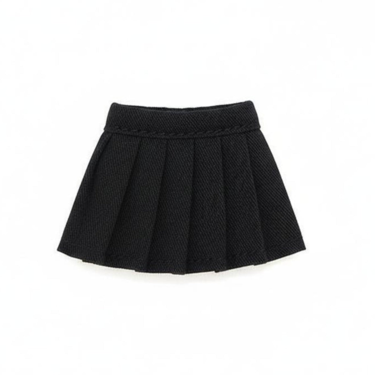 1/12 Scale Doll Skirt Summer Wear Pleated Doll Skirt School Uniform Design for Hobbyists