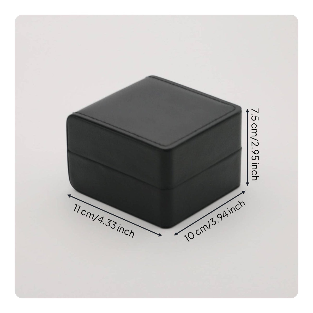 PU Leather Watch Box Luxury Design Watch Gift Box Display Design
