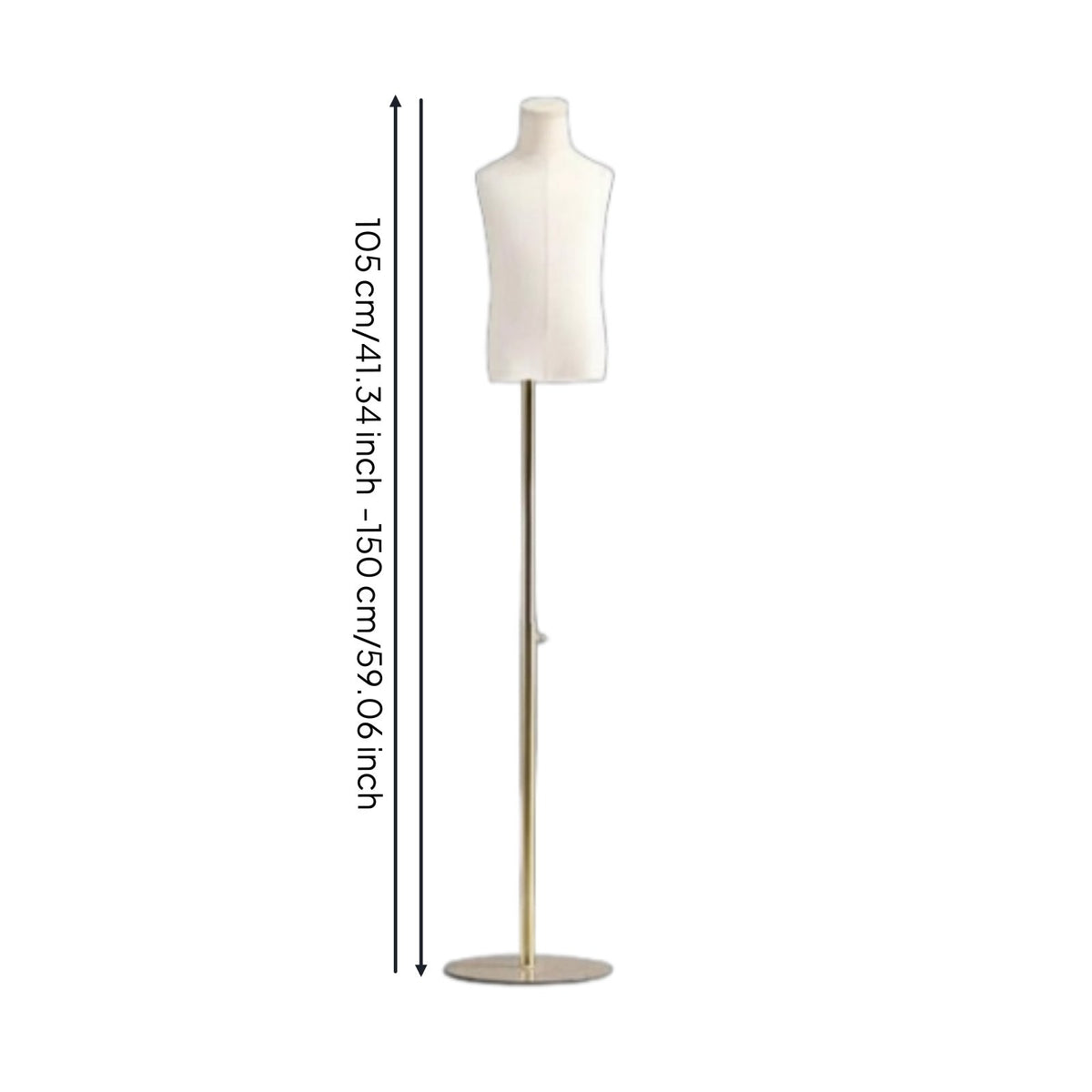 Child Mannequin Stable Base Children's Clothing Display Rack Lightweight