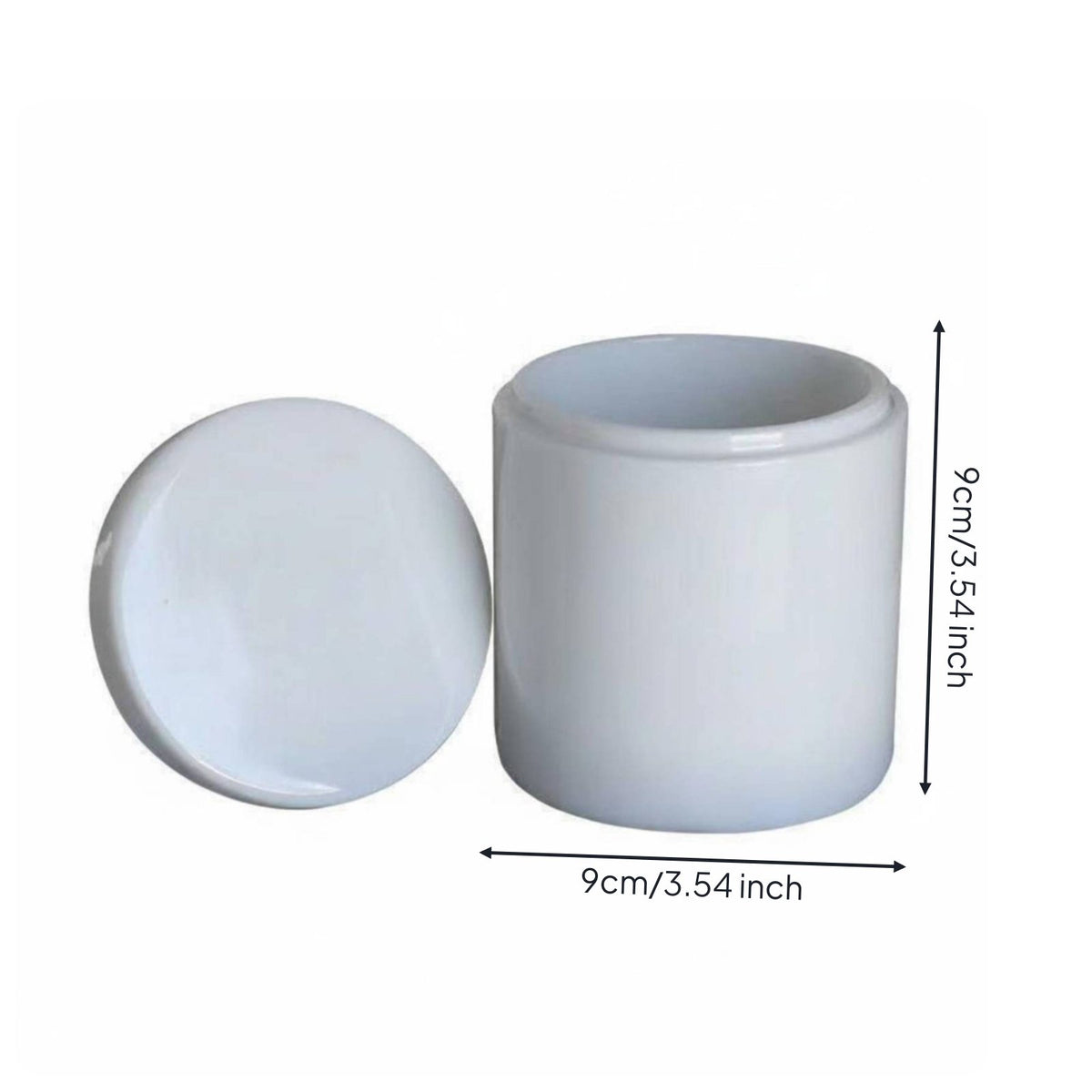 Pet Cremation Urn Timeless Design Pet Memorial Urn Simple Cylinder Shape Small Ash Canister for Funeral, Burial