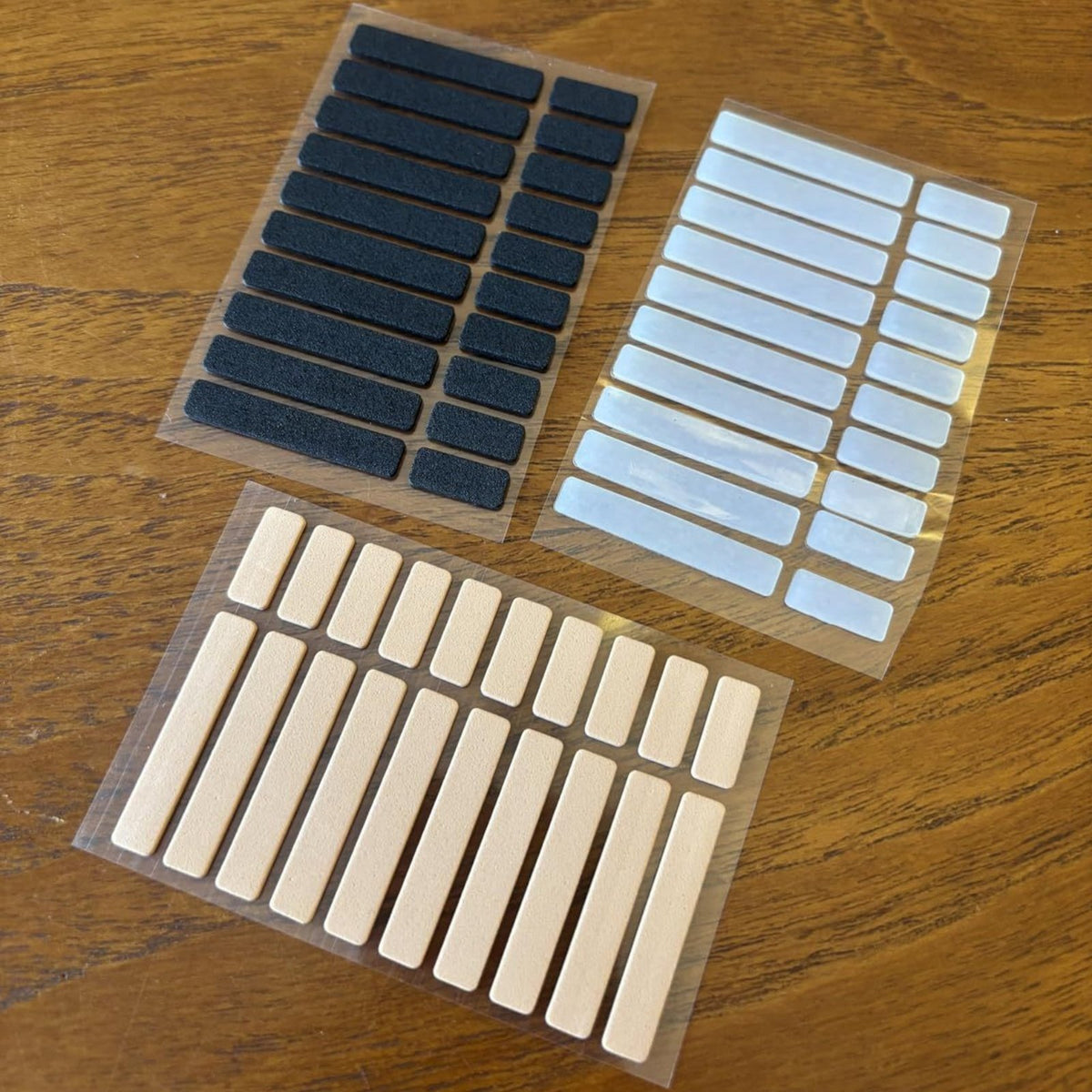60 Pieces Cut to Fit Band Size Adjuster Soft and Comfortable Invisible Band Spacer Pad