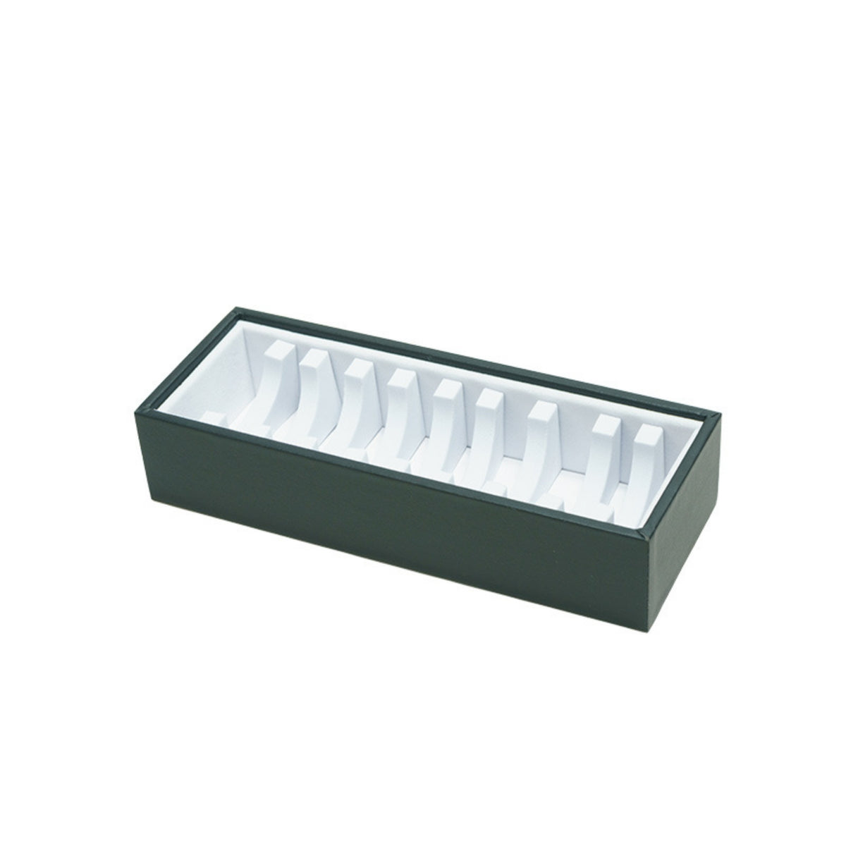 Bangle Display Box Compact Jewelry Tray Stackable for Countertop, Drawer